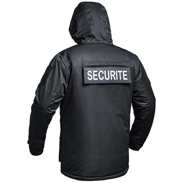 Parka rigido WF 150 SECU-ONE FLAP SECURITE, nero