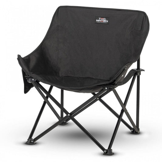 Sedia pieghevole CAMP CHAIR, nera