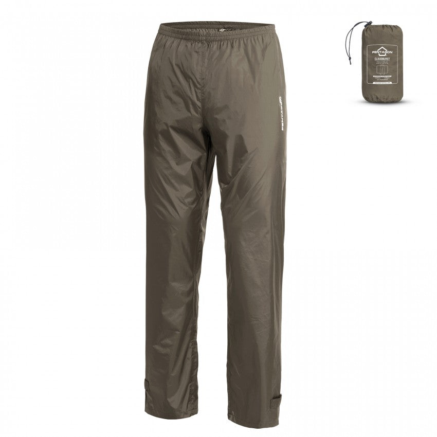 Pantaloni antipioggia unisex Cloudburst, RAL7013