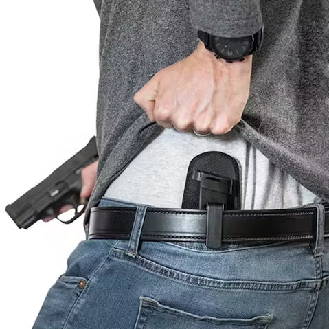 Fondina per caricatore con porta caricatore nascosto (IWB/OWB - singola e doppia pila)