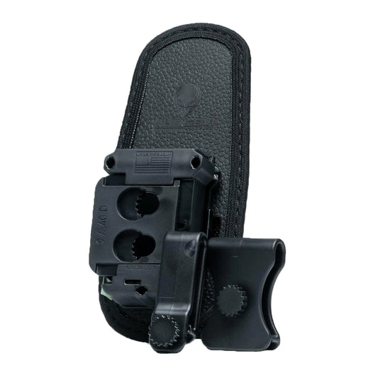 Fondina per caricatore con porta caricatore nascosto (IWB/OWB - singola e doppia pila)