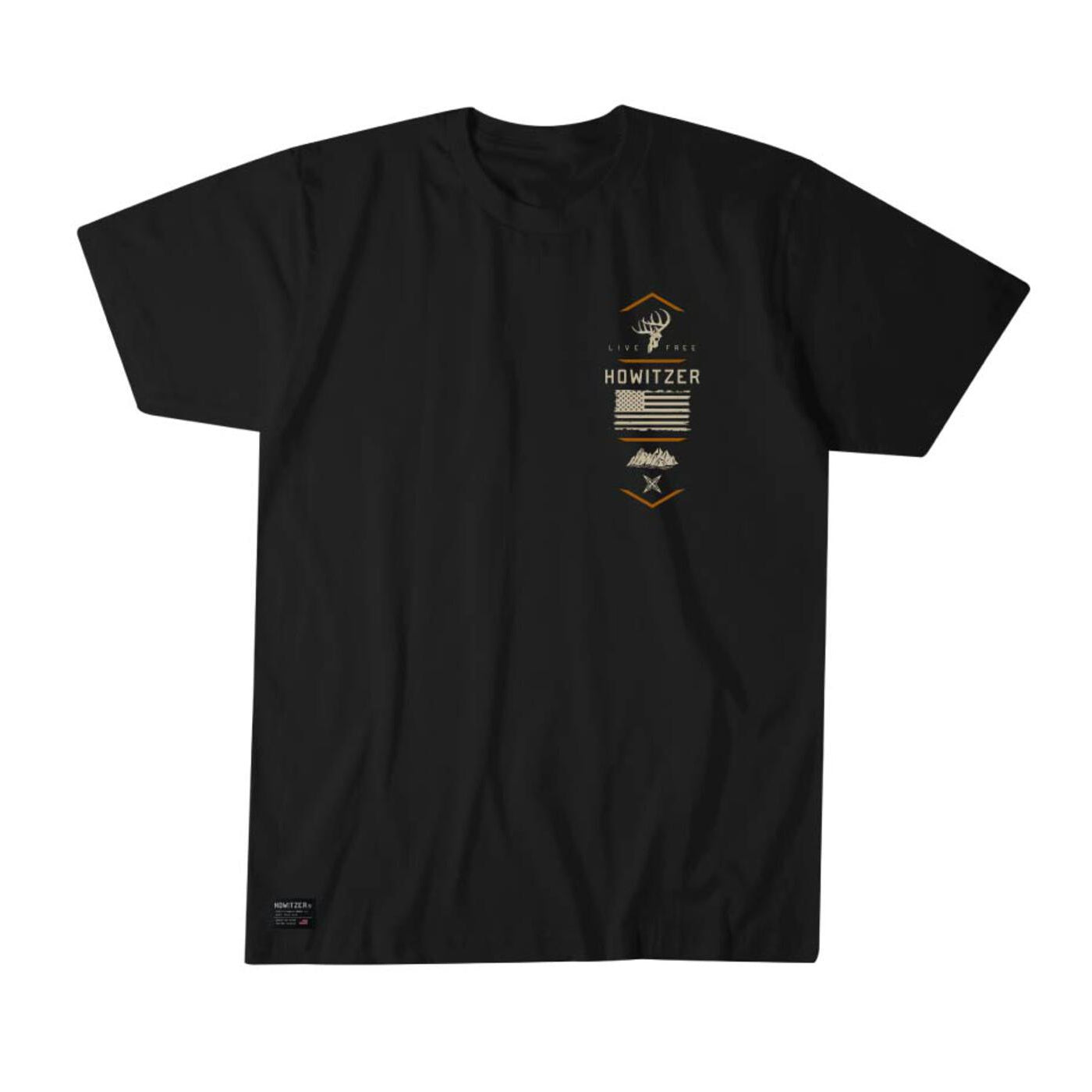 Maglietta WILDERNESS SS TEE, nera