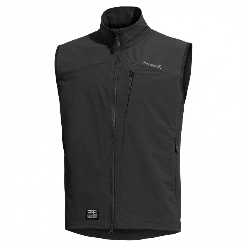 Gilet Elite Softshell, nero
