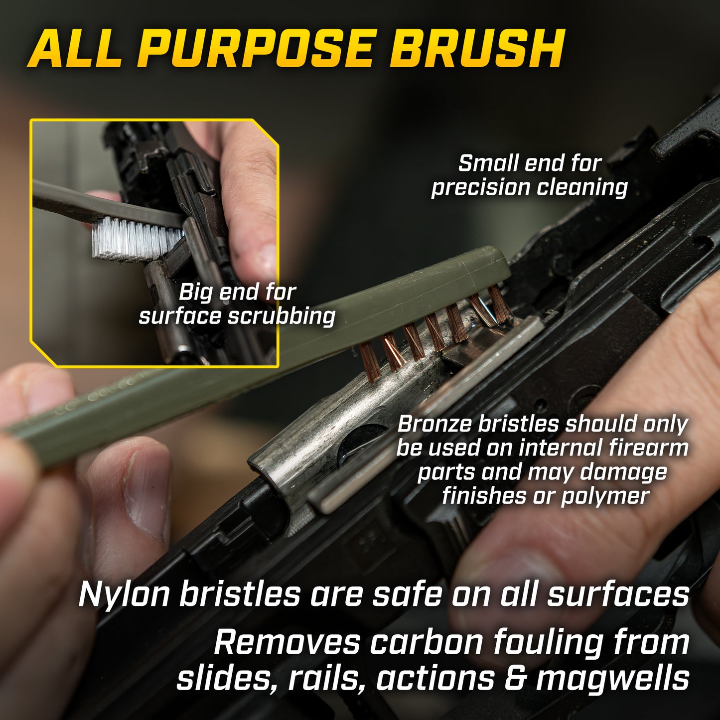 Kit di pulizia universale per pistole Elite