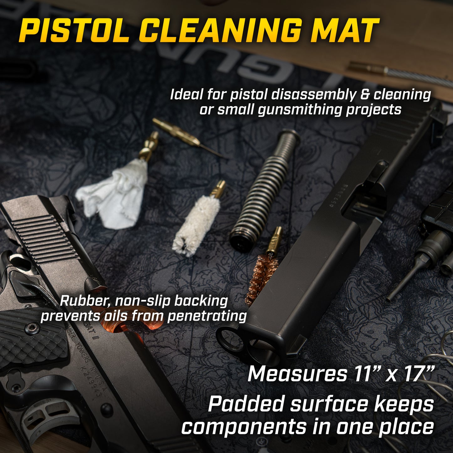 Kit di pulizia universale per pistole Elite