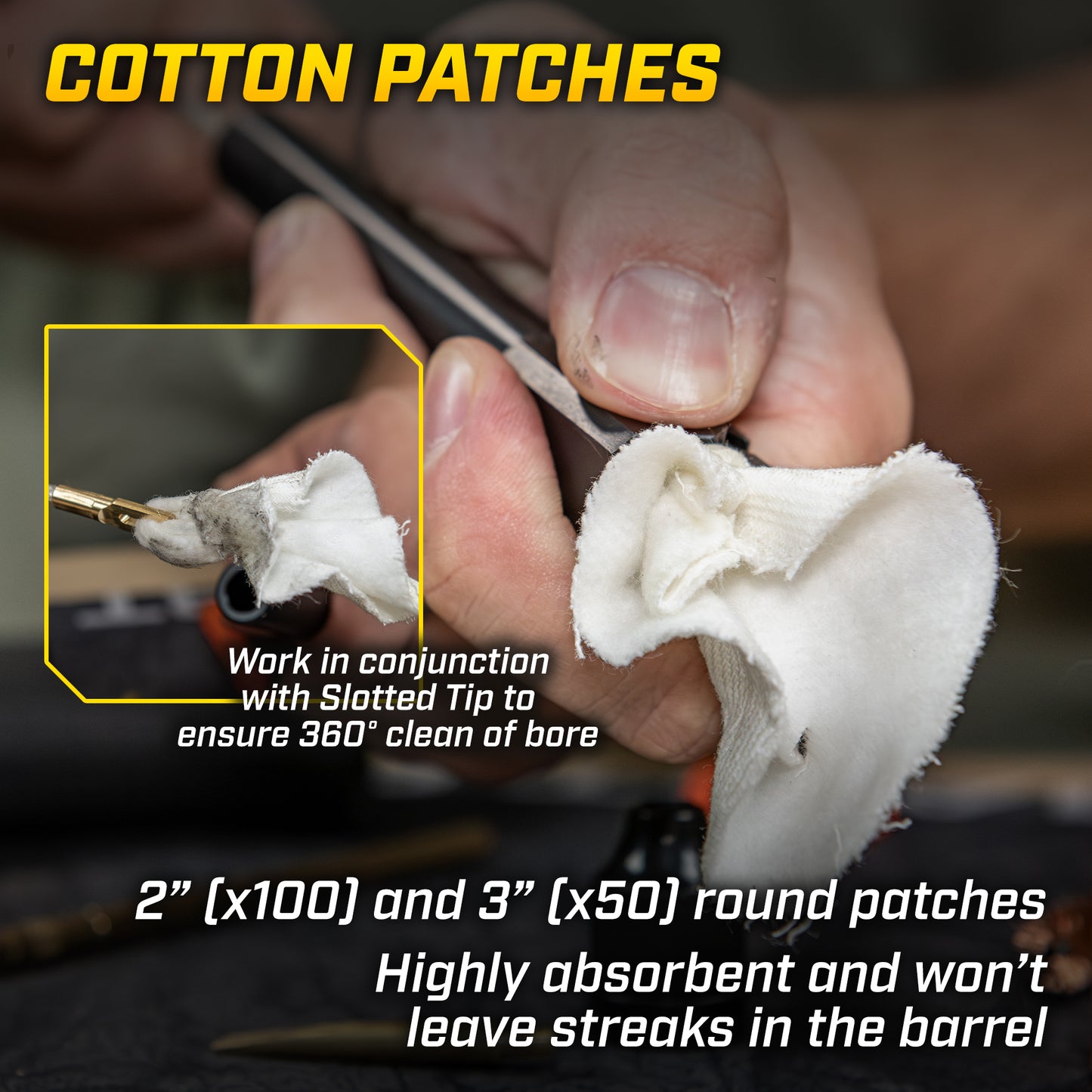 Kit di pulizia universale per pistole Elite