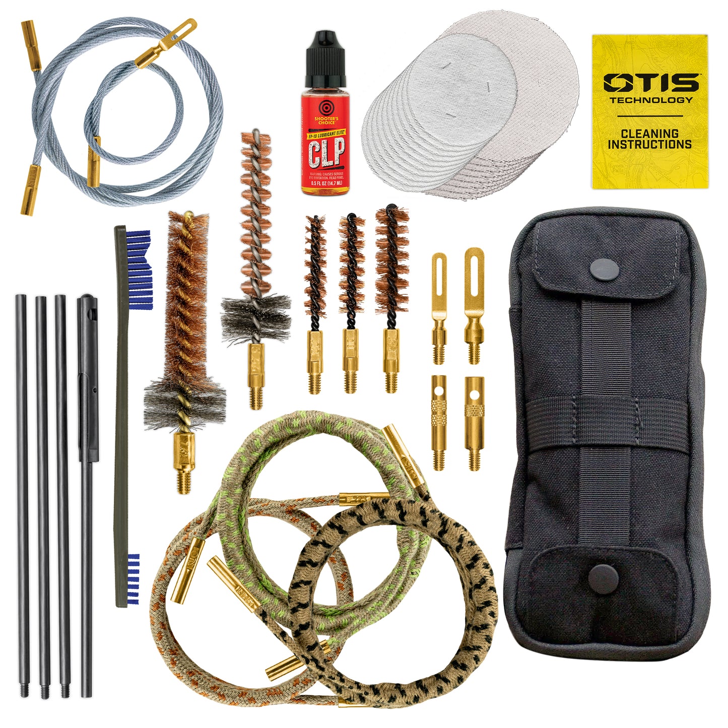 Kit di pulizia per armi serie Defender da 5,56 mm/7,62 mm/9 mm