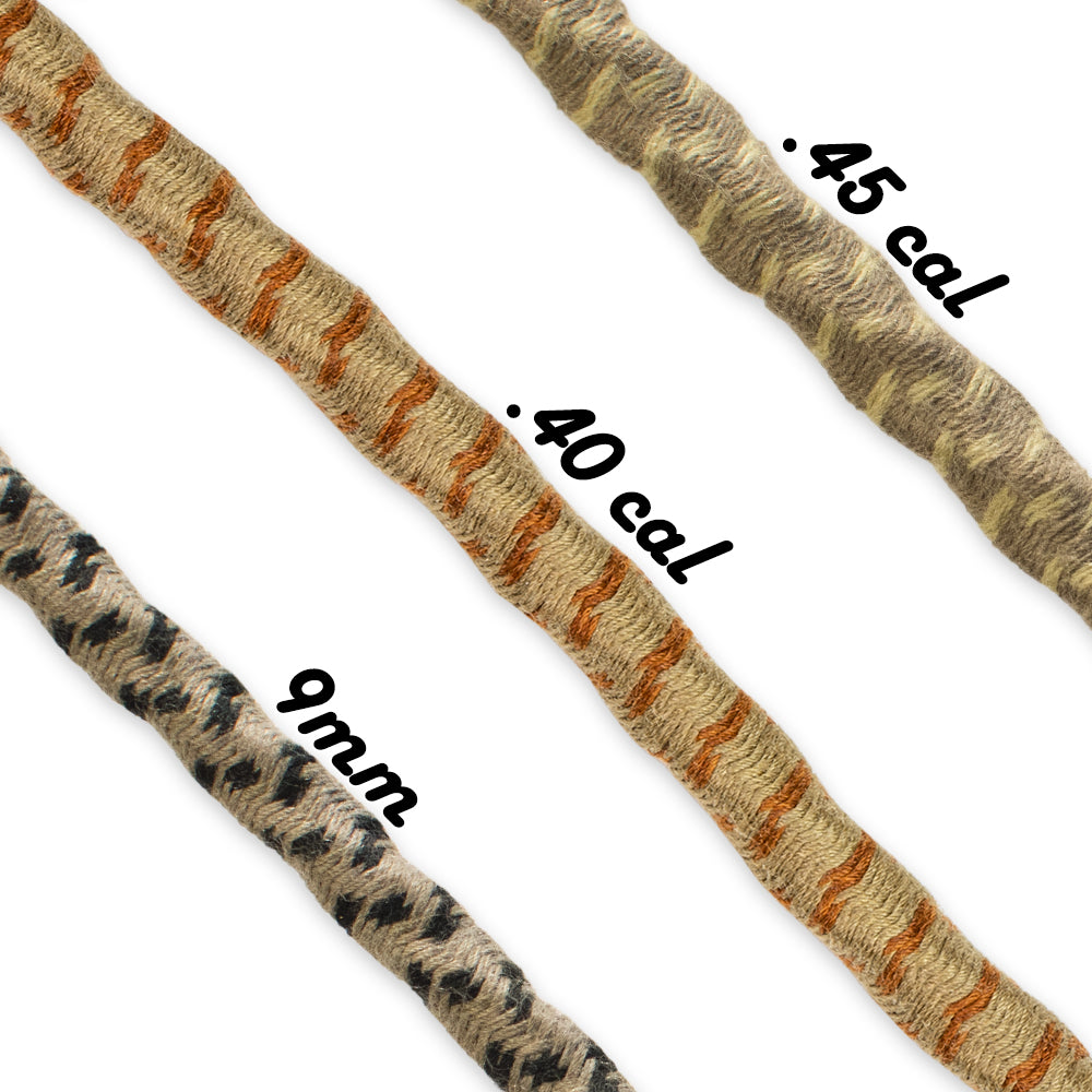 Ripcord Pistol Trio - Pulitori per canne passanti calibro 9 mm, .40 e .45