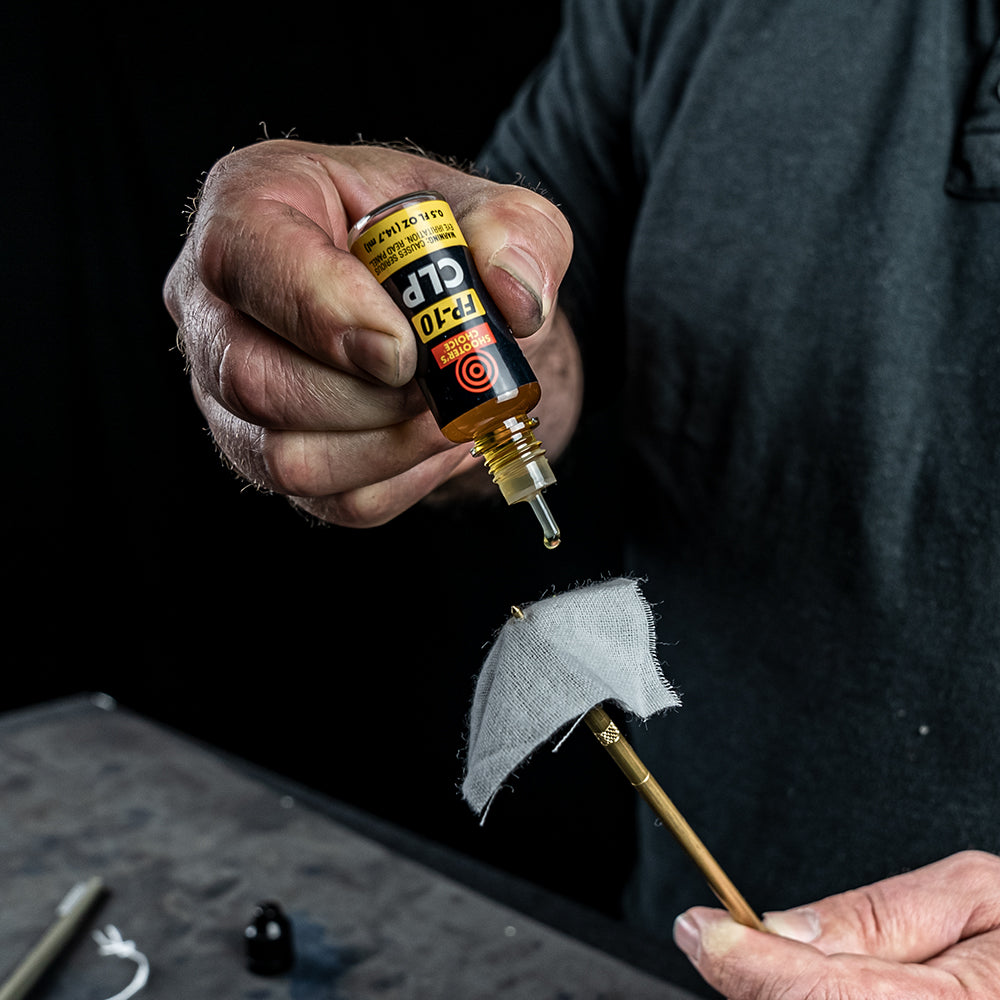 Kit di pulizia per pistole multicalibro con asta in ottone