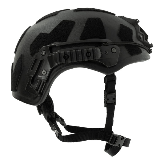 Casque de protection balistique KRANOS-X Aramid, niveau NIJ IIIA, noir