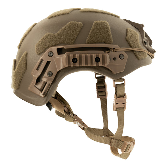 Casque de protection balistique KRANOS-X Aramid, niveau NIJ IIIA, coyote