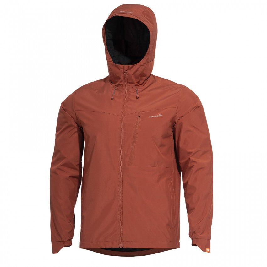 Giacca a vento ANEMOS, rosso bordeaux