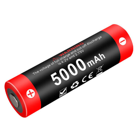 Batteria Batteria agli ioni di litio 21GT-50 da 5.000 mAh (21700)