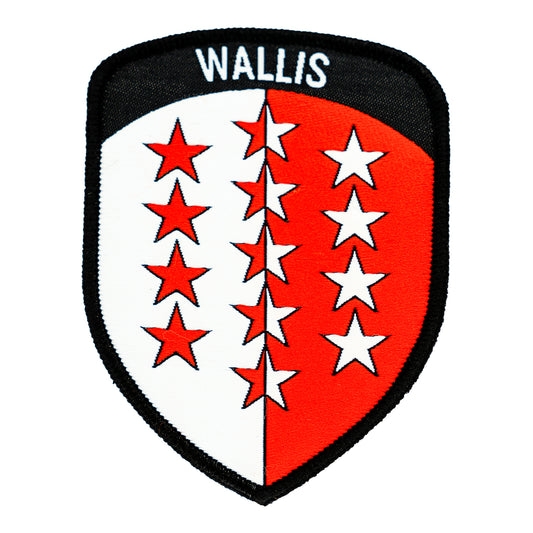 Klettabzeichen Kantonswappen Wallis