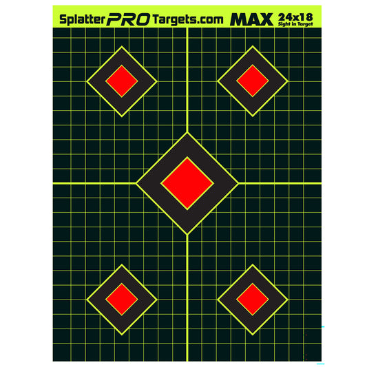 Bersagli Splatter Pro Targets MXFR 02, 60x45cm, Confezione da 10