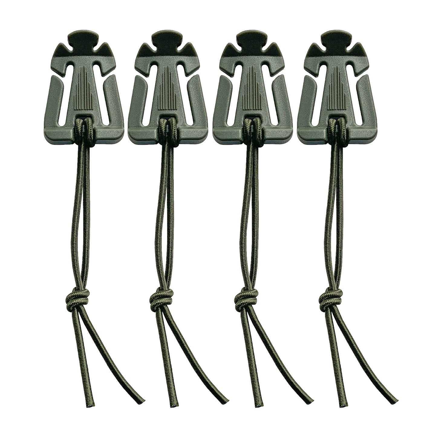 Molle Gear Clip (4er Pack)