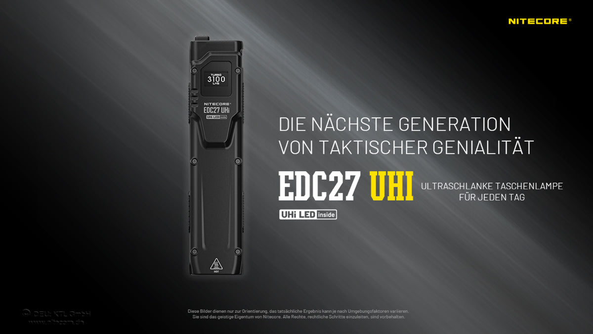 EDC27 UHI - 3100 lumen