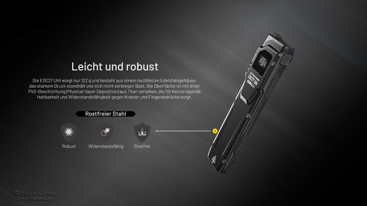 EDC27 UHI - 3100 lumen