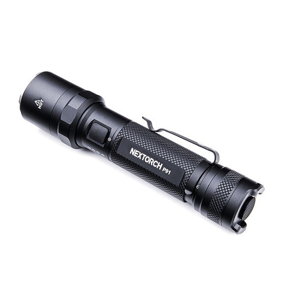 Lampe de poche tactique à LED P91, 5 000 lumens (batterie incluse)