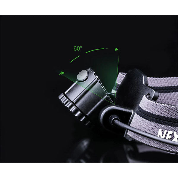 Lampada frontale a LED myStar R, 600 lumen (batterie incluse)