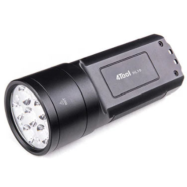 Taktische LED-Taschenlampe HL10, 10'000 Lumn (inkl. Akku)