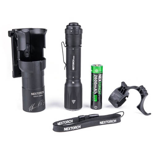 Taktische LED-Taschenlampe TA30C Set, 1'600 Lumen (inkl. Akku)