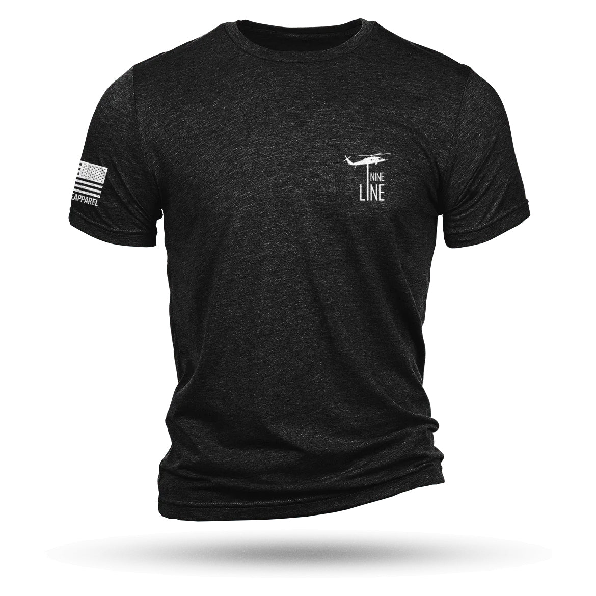 T-shirt 5 CHOSES, noir anthracite