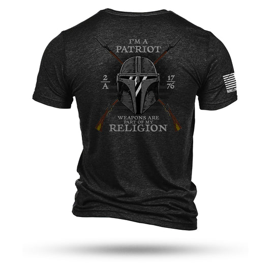 T-shirt 2A MY RELIGION, nero antracite