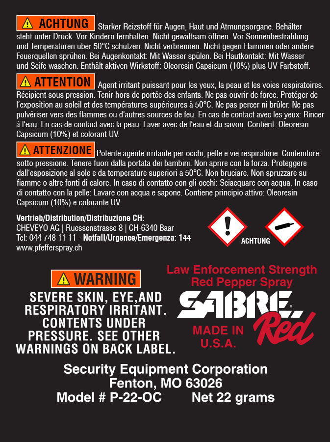 Spray al peperoncino F15 GEL AL PEPE, rosa, 15 ml