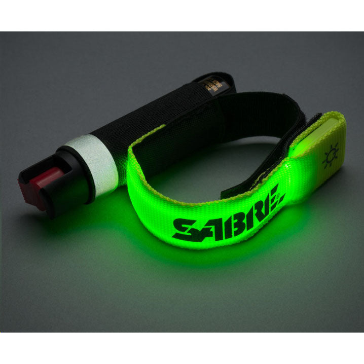 Spray al peperoncino RUNNER GEL con luce LED, nero