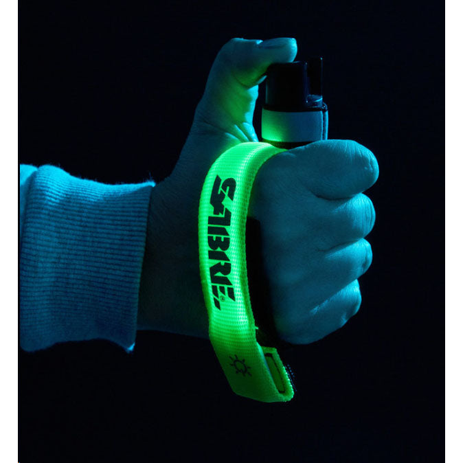 Spray al peperoncino RUNNER GEL con luce LED, nero