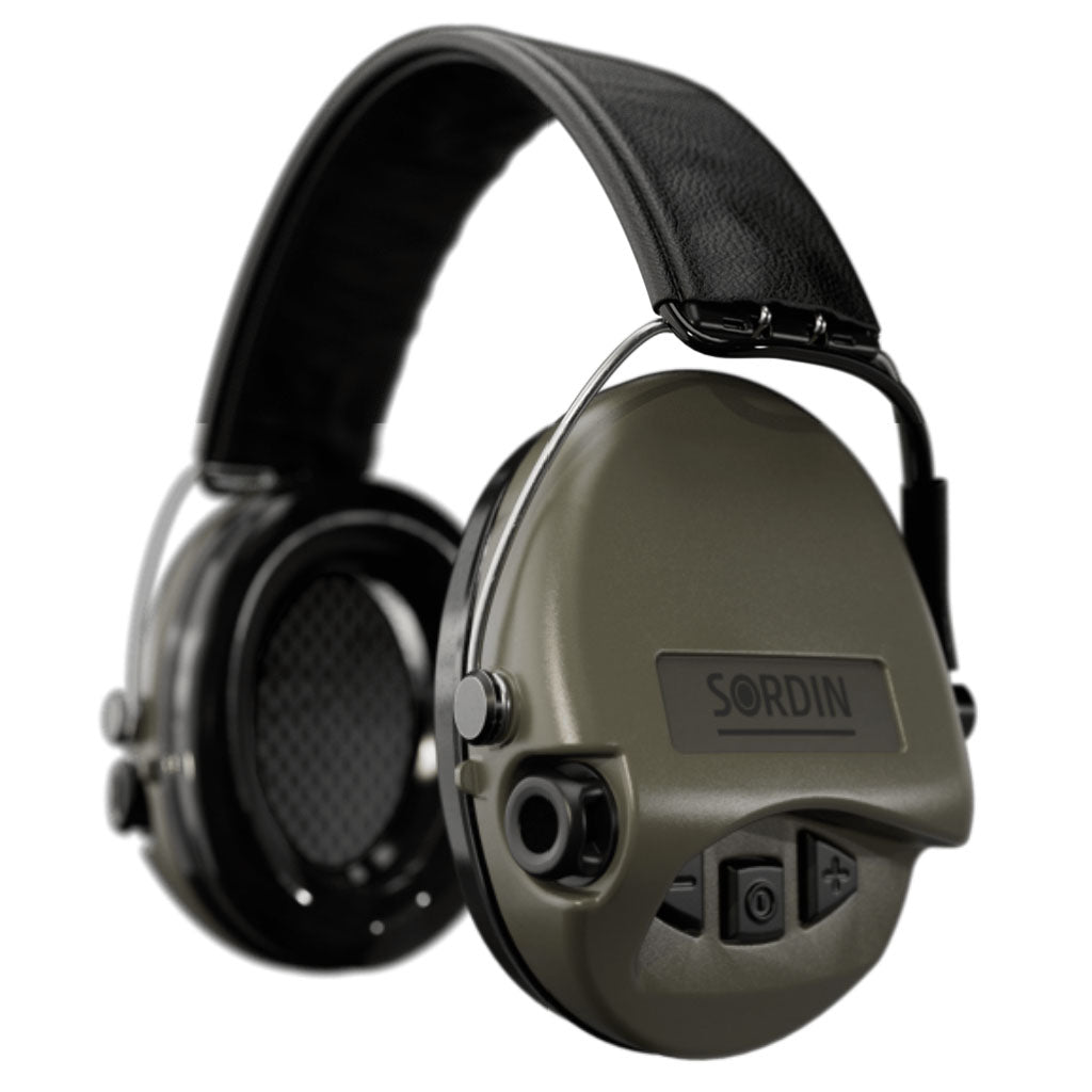 Protezione acustica SORDIN SUPREME PRO, fascia, verde