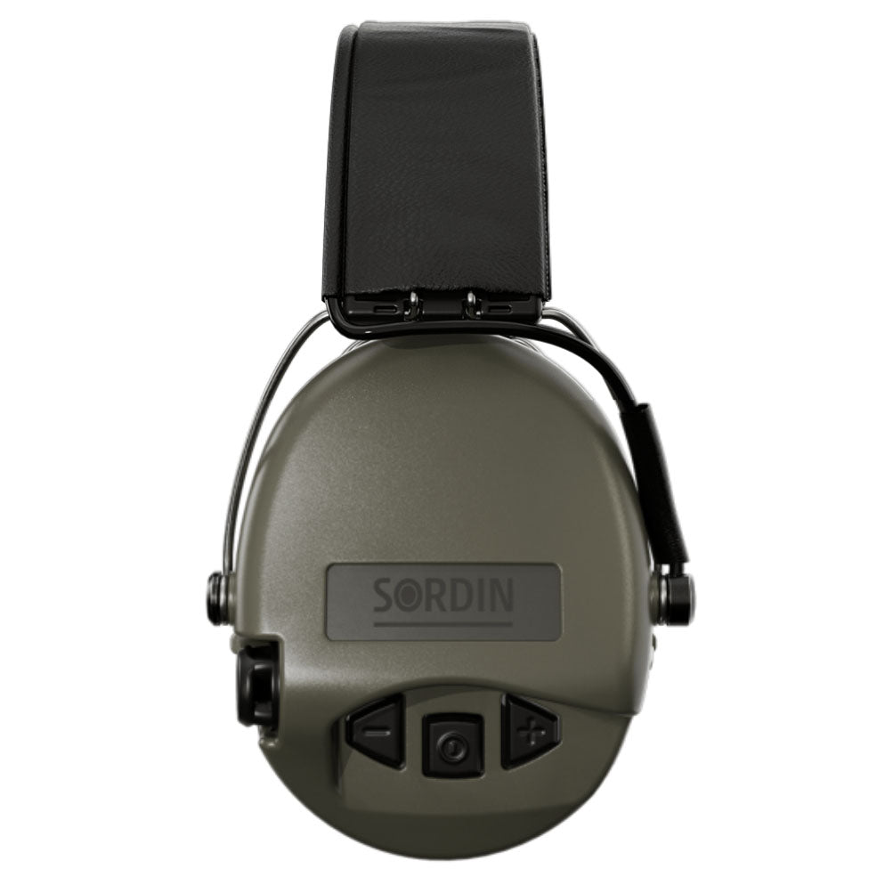 Protezione acustica SORDIN SUPREME PRO, fascia, verde