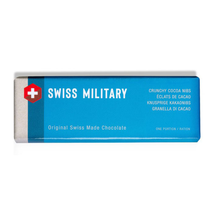 Swiss Military Schokolade Knusprige Kakaonibs, 50g
