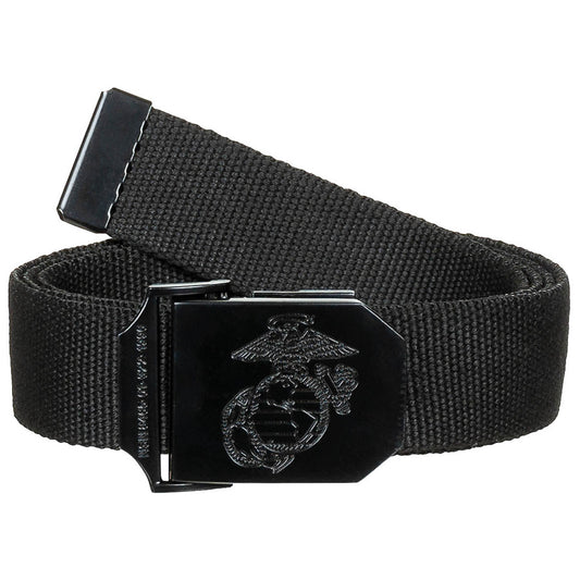 USMC Gürtel, schwarz, ca. 3,5 cm