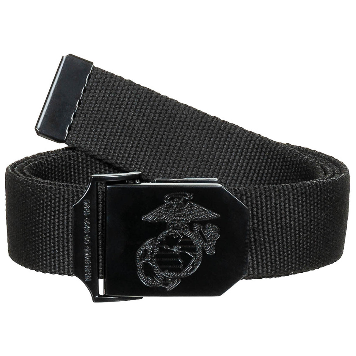 Cintura USMC, nera, circa 3,5 cm