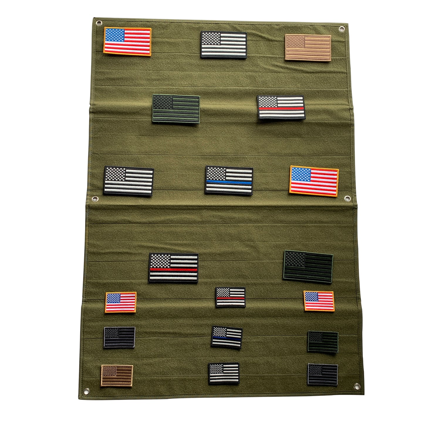 Klett-Paneel LARGE VELCRO PANEL, od green