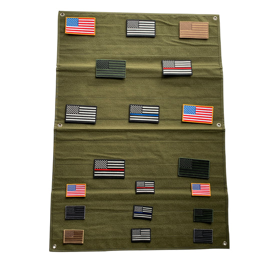 Klett-Paneel LARGE VELCRO PANEL, od green