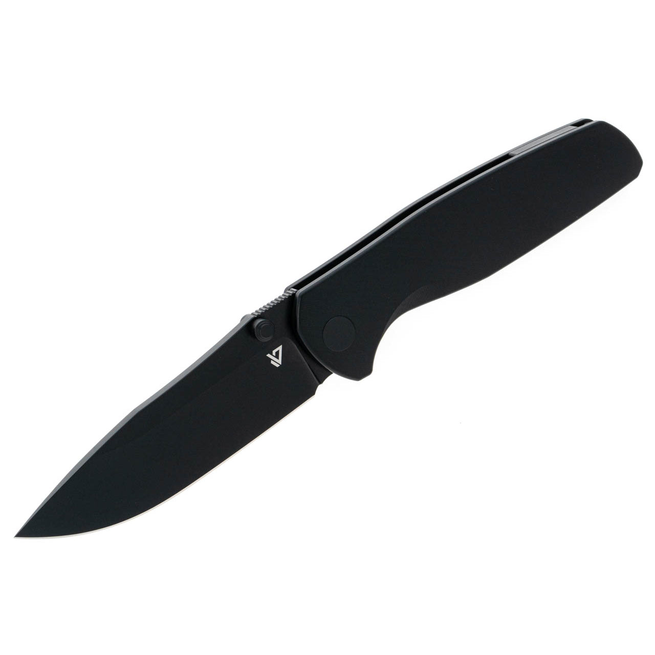 Esox V2, M390, Gray, Ti-Thumbstud