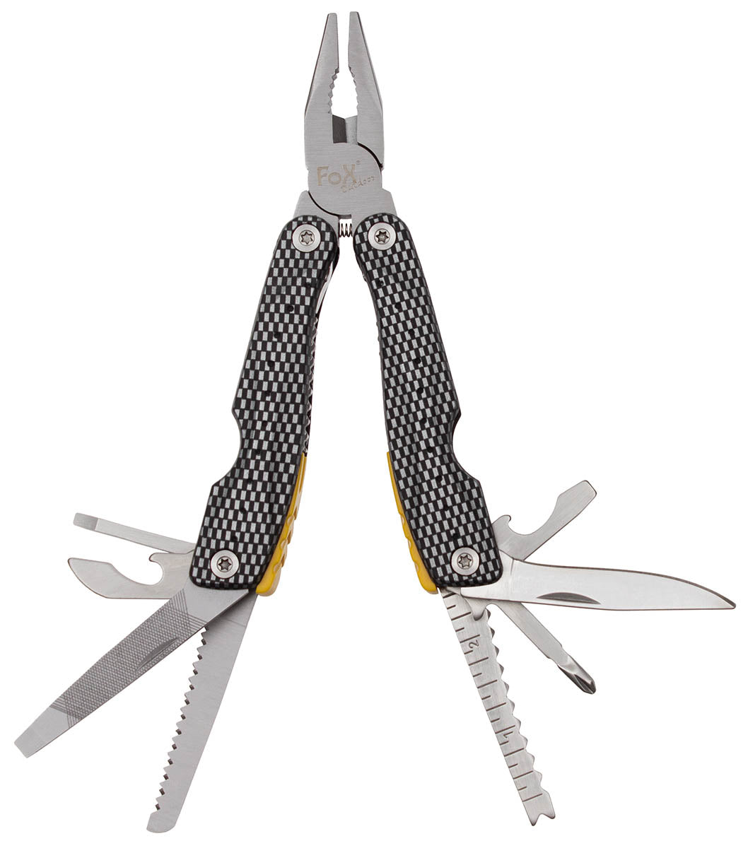 Set attrezzi, versione grande, manico in carbonio