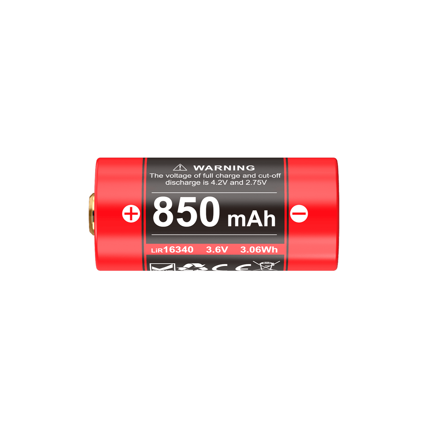 Batteria 16GT-85UR, 850 mAh