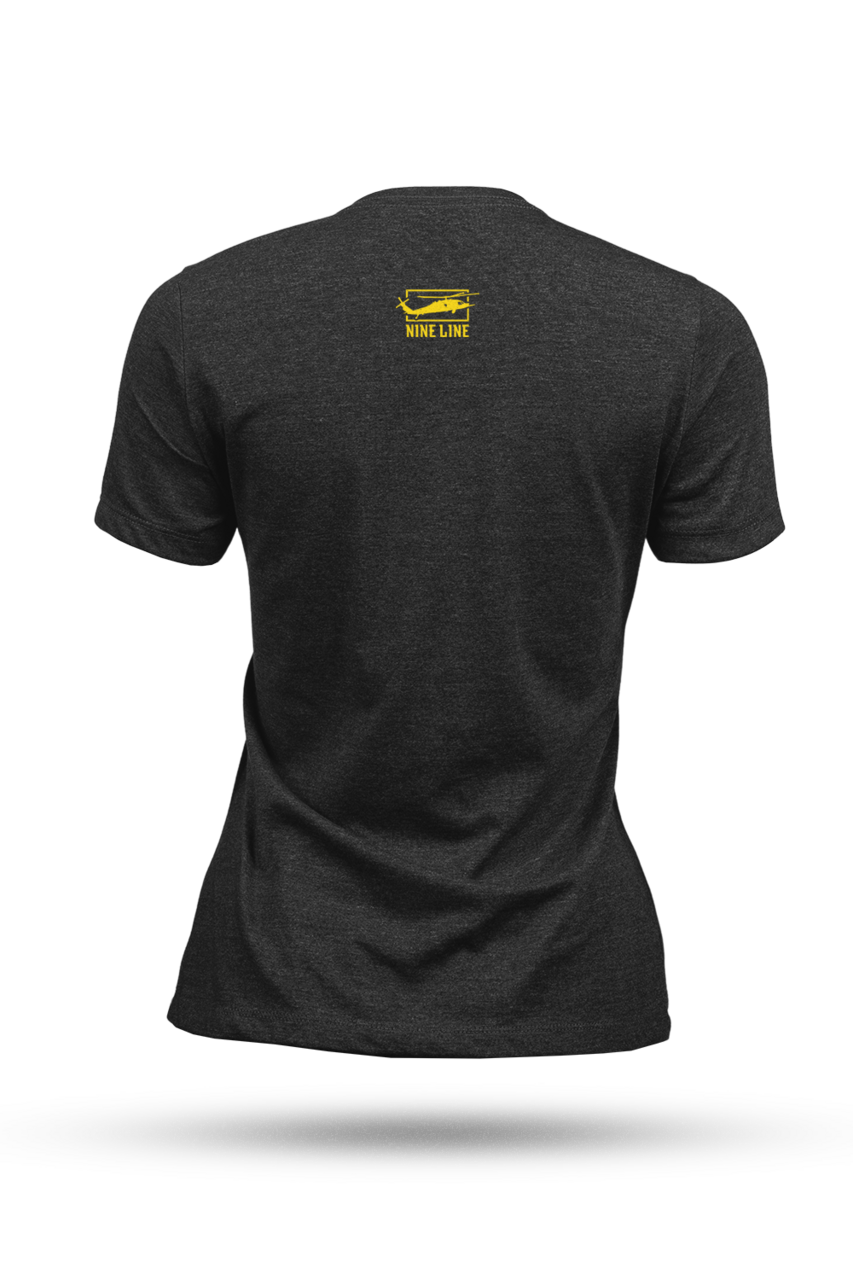 T-shirt da donna SMILEY, nera