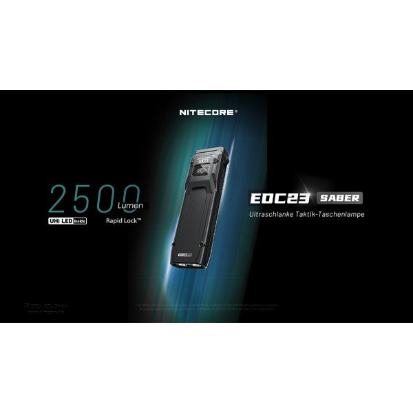EDC23 - 2500 lumen