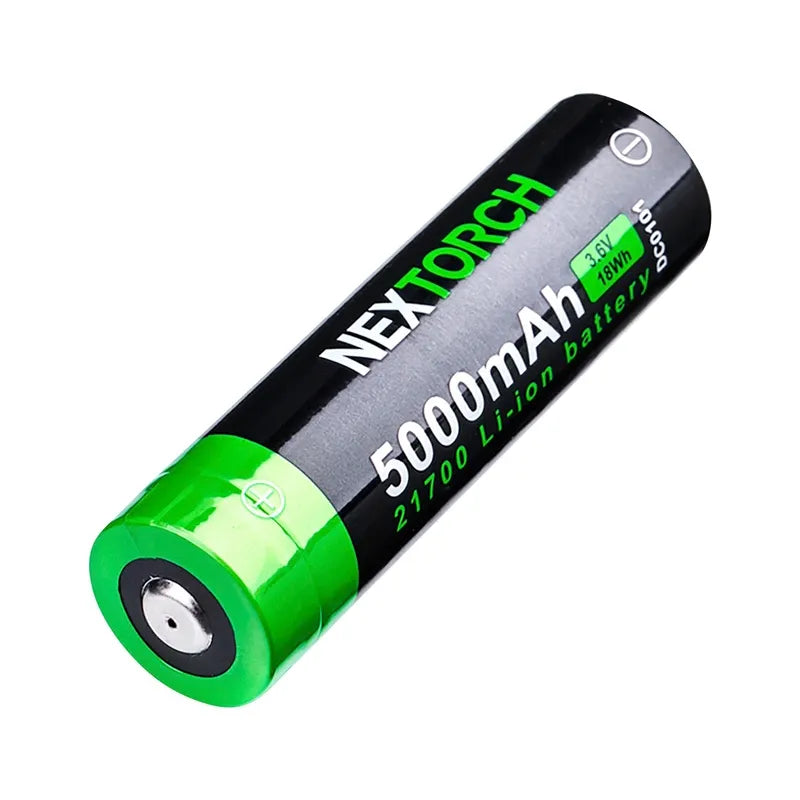 Batteria agli ioni di litio USB 21700 DC20045, 5.000 mAh con circuito di protezione incluso