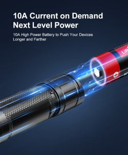 Batteria agli ioni di litio 18GT40 da 4.000 mAh (18650)