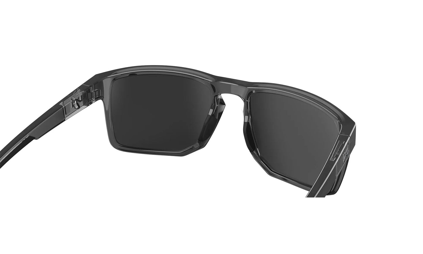 Lenti WX FOUNDER: CAPTIVATE™ Polarized blu specchiato, Montatura: grigio cristallo lucido