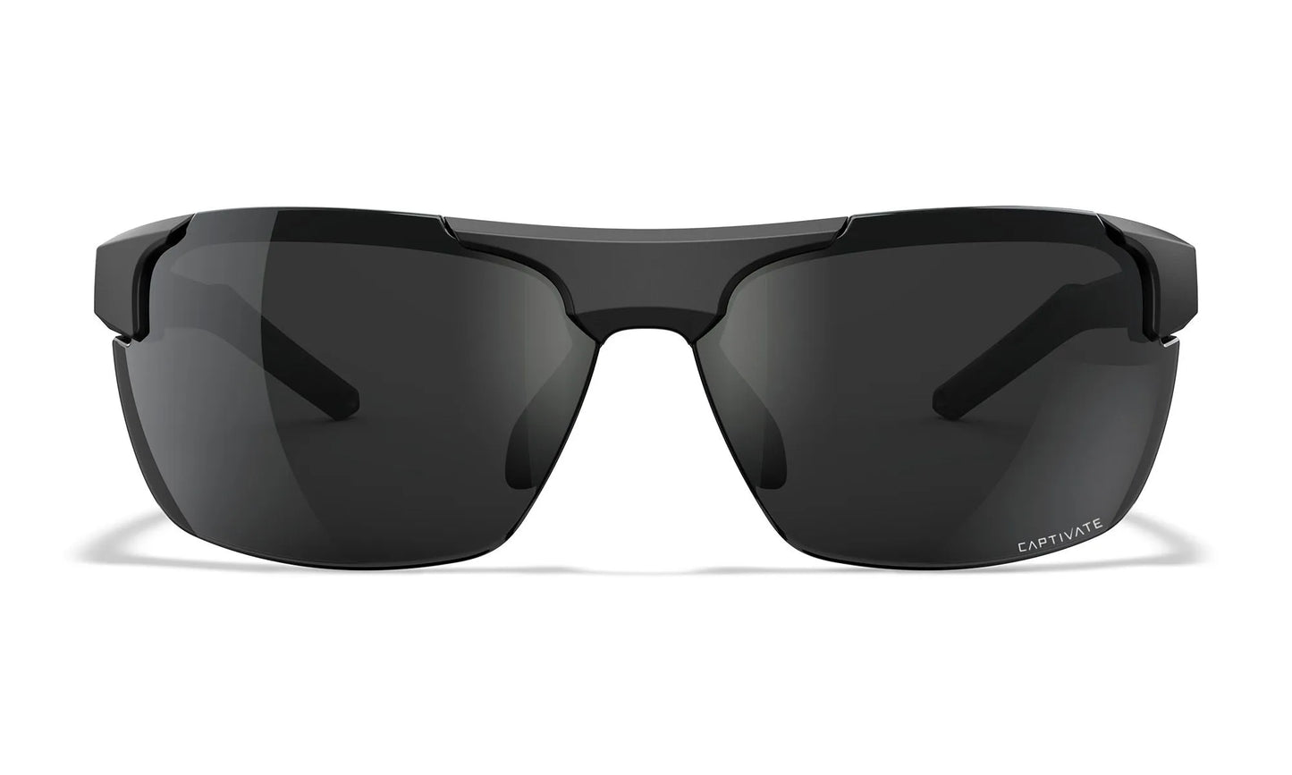 Lenti WX PRIME: CAPTIVATE™ grigio, Montatura: nero opaco