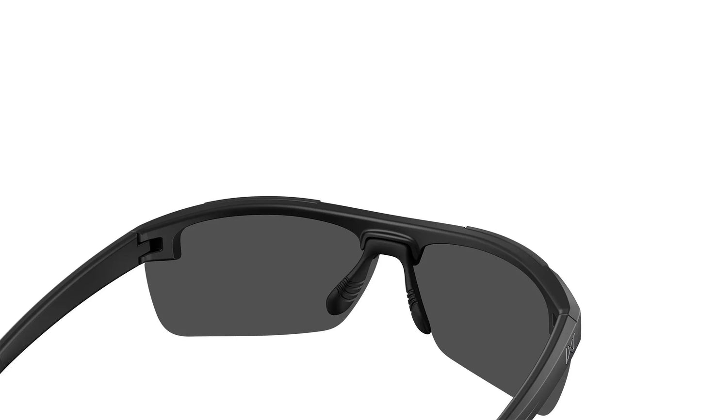 Lenti WX PRIME: CAPTIVATE™ Polarized black mirror, Montatura: nero opaco