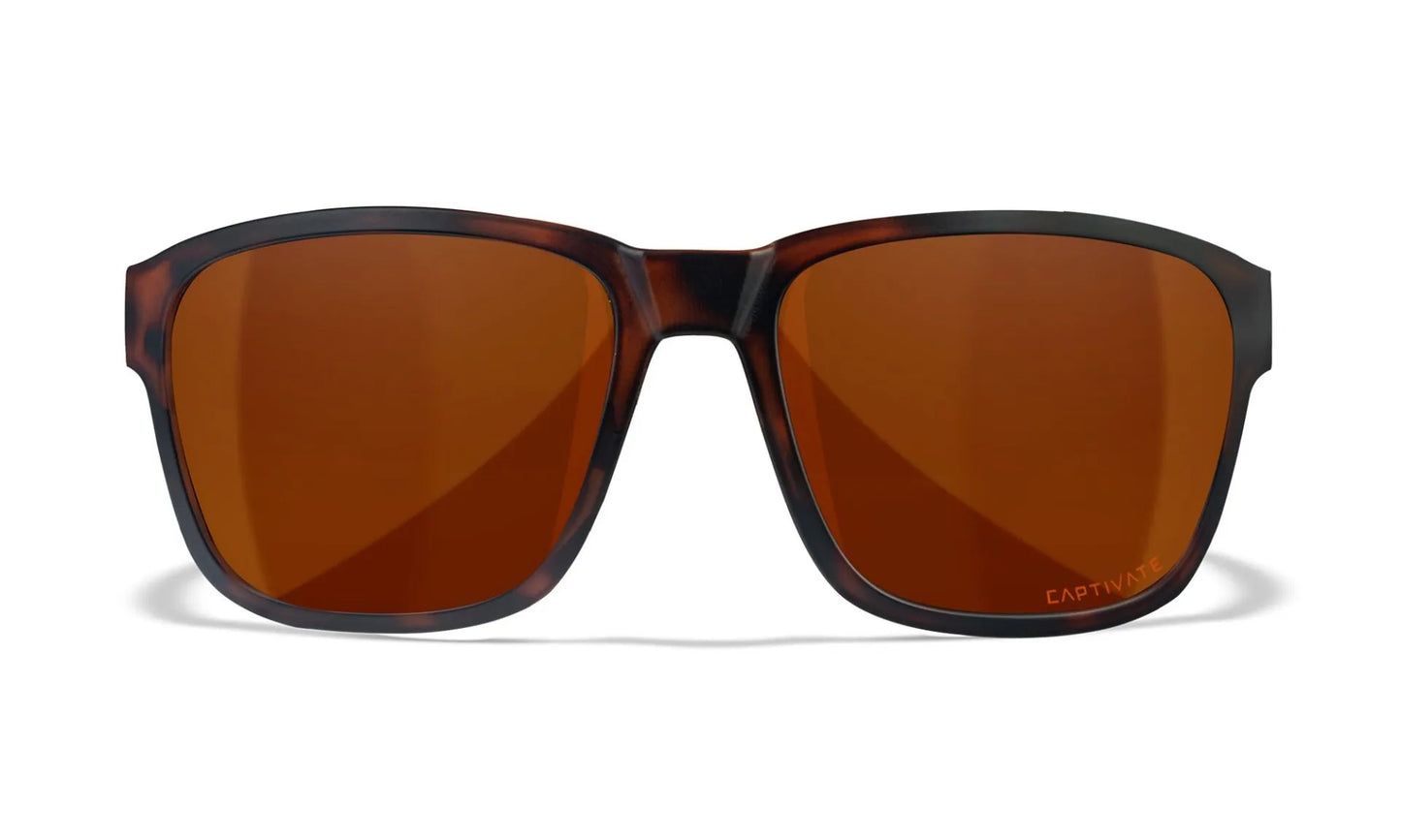 Lenti WX TREK: CAPTIVATE™ Polarized copper, Montatura: Havana brown opaco