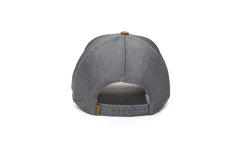 Cappellino da camionista marrone chiaro/grigio grigio WX/Wiley X
